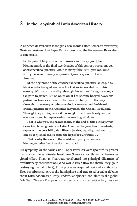 In the Labyrinth of Latin American History